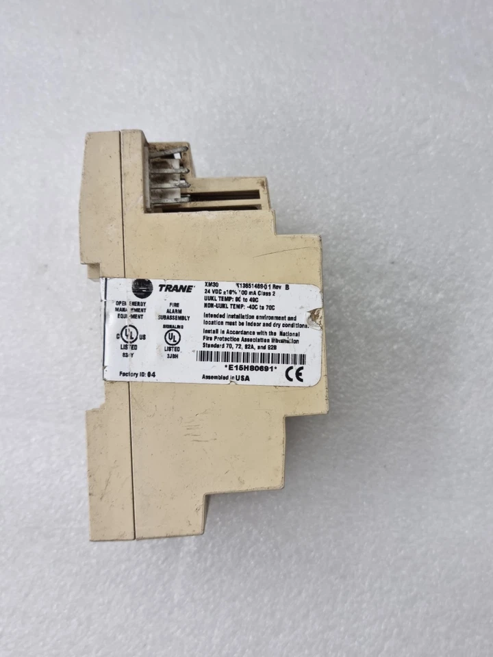 Trane XM30 X13651469-01 Rev B Expansion Module 24VDC HVAC Control | Used